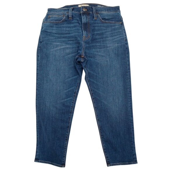 Madewell Jeans Mens 36x30 Blue Relaxed Taper CoolMax All Season Denim Stretch - Picture 1 of 8